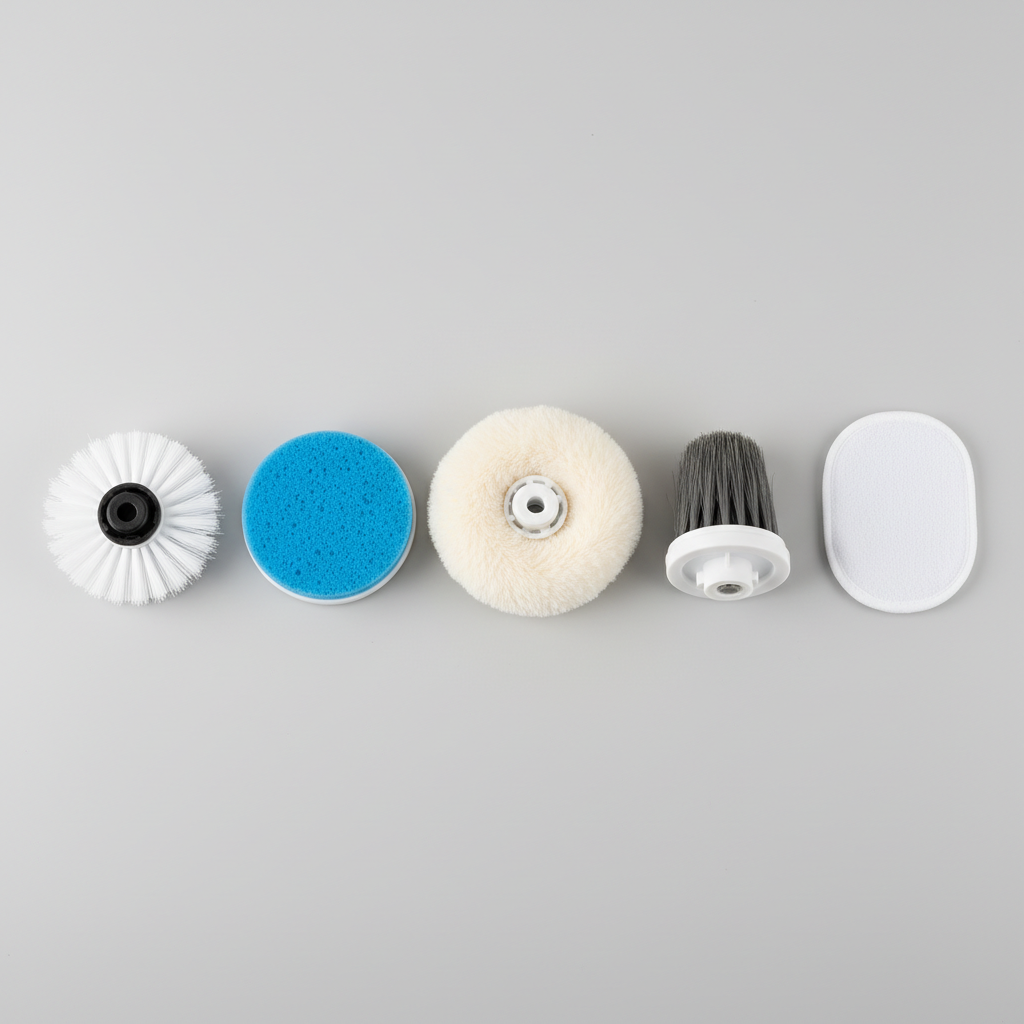 5-in-1 Electric Spin Scrubber - Brush Heads